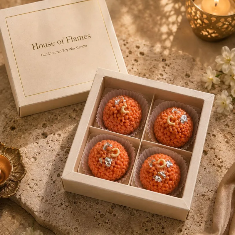 Modak & Ladoo Candle Box