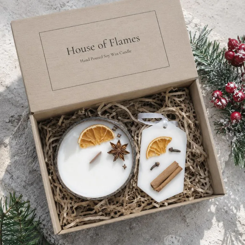Winter Spice Candle Gift Set