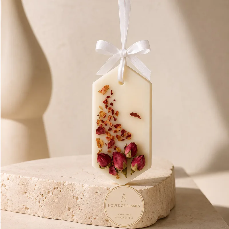 Dark Rose Botanical Wax Sachet