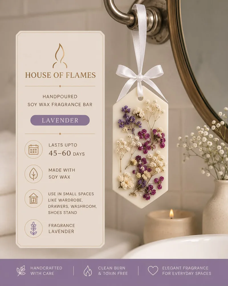 Floral Wax Sachet