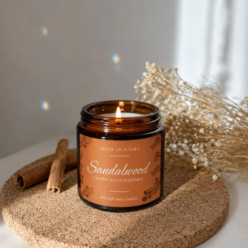 Royal Sandalwood Jar Candle