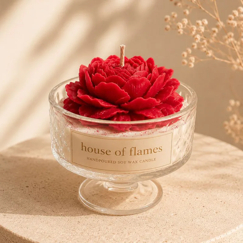 Peony Elegance Candle