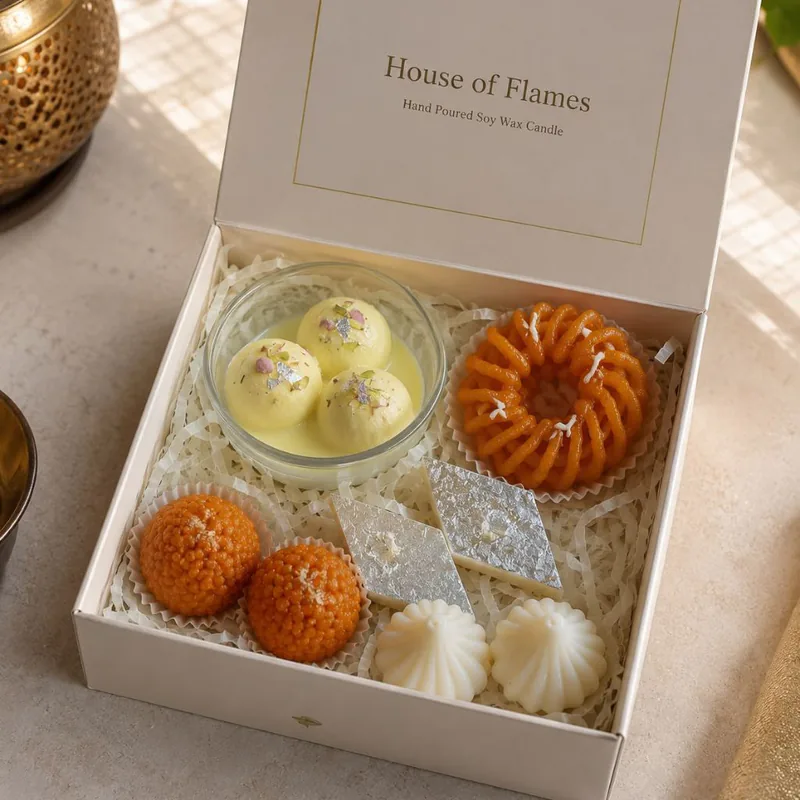 Royal Festive Dessert Candle Hamper