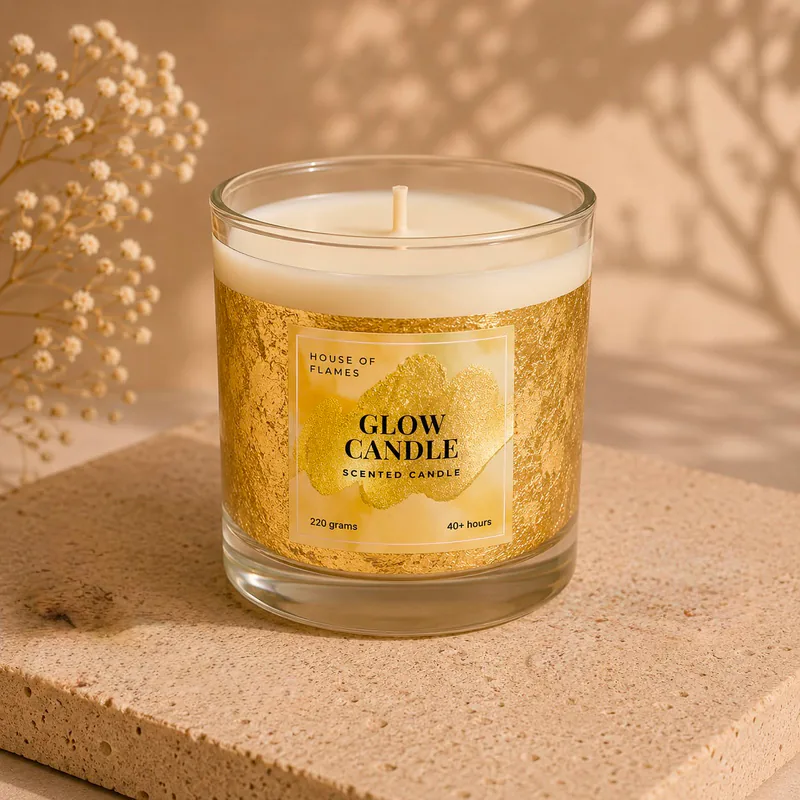 Golden Glow Candle
