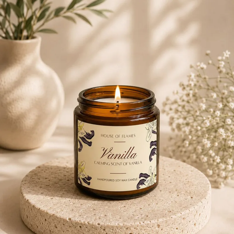Madagascar Vanilla Jar Candle